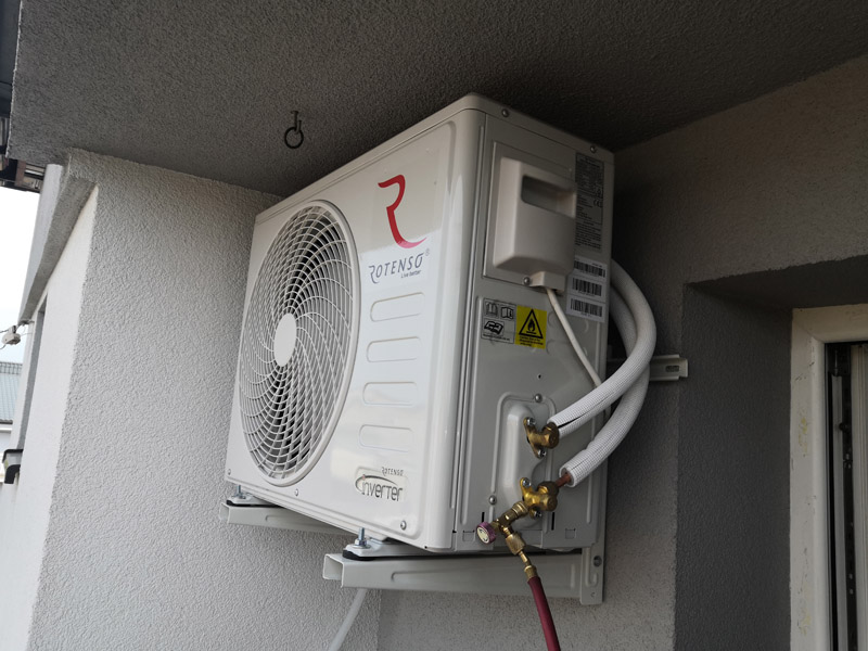 Instalacja klimatyzatora w domku jednorodzinnym w Świdnicy